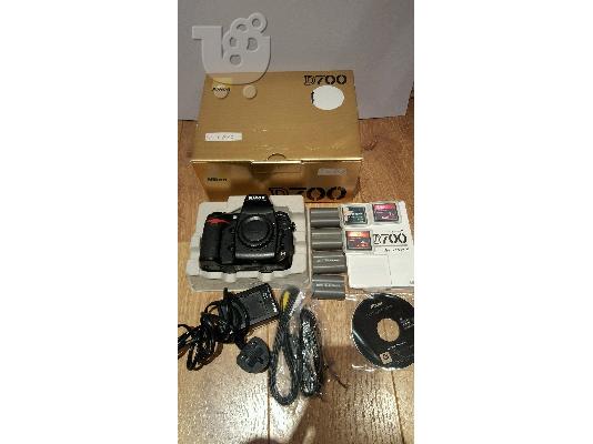 PoulaTo: Nikon D700 12.1 MP ψηφιακή φωτογραφική μηχανή SLR - Μαύρο (Μόνο σώμα) (Ευρωπαϊκή MPN)